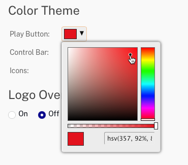 icon color