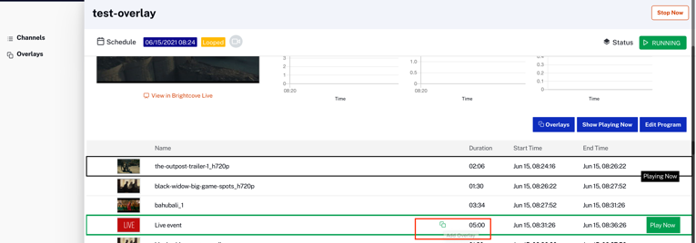 Contextual Overlay Launch