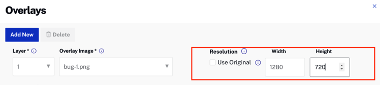 Set Width and Height