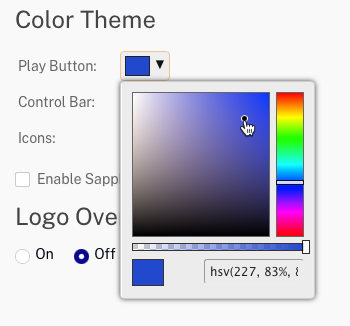 icon color