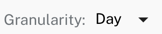 X-axis granularity
