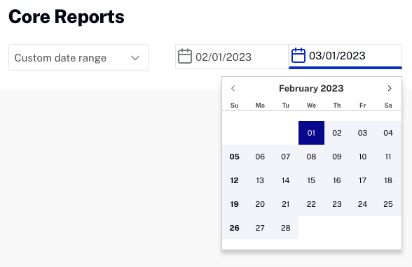 日付セレクター