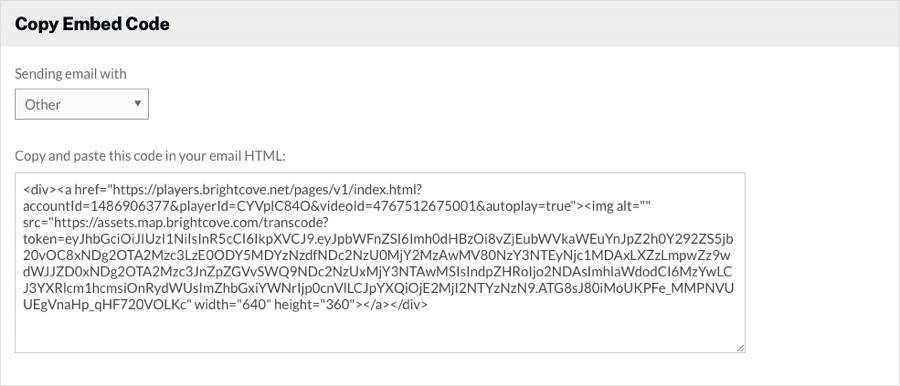埋め込みコード
