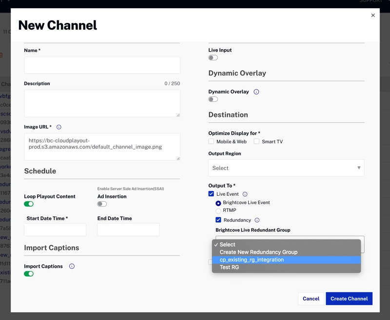 Destination: Redundant Group
