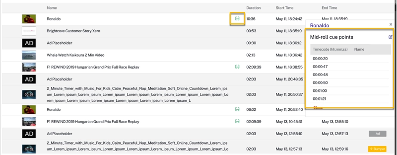 ミッドロール詳細表示(RUNNING状態)