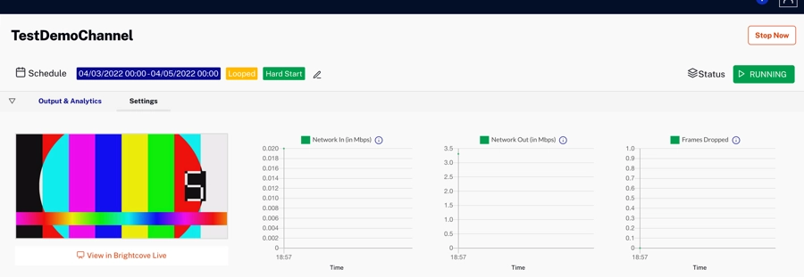 ハードスタートの上書き(稼働中のチャンネル)