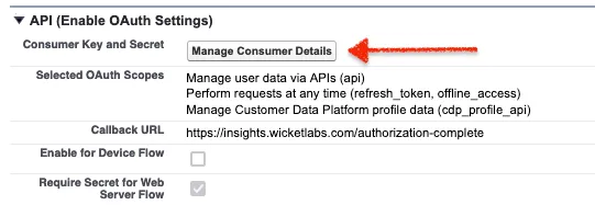 Manage Consumer Details
